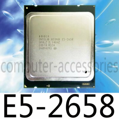Intel Xeon E5-2658 2.1 GHz 8 Core LGA2011 95W CPU Processor