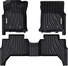 OEDRO Floor Mats For 2016-2023 Toyota Tacoma (Double Cab & Automatic) Car Liners