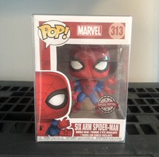 Funko POP Marvel Six Arm Spider-Man Exclusive #313 w/ Protector
