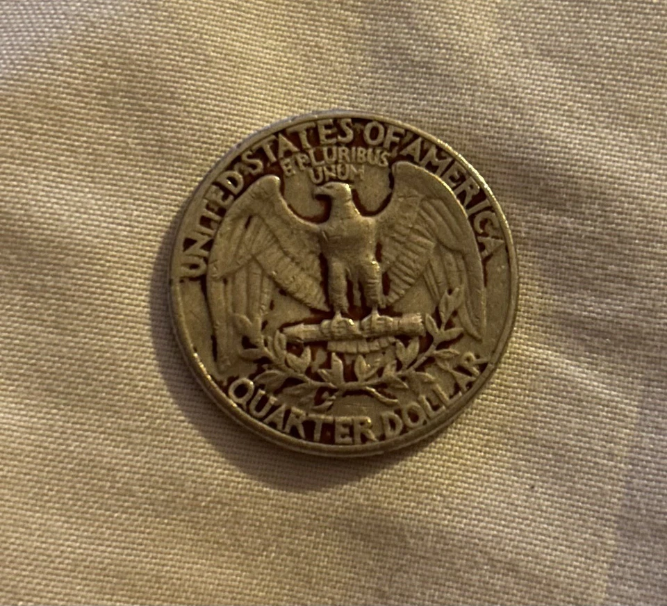 1971 Quarter dollar D multiple errors - Image 2 of 4