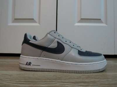 Nike Air Force 1 Neutral Grey/Midnight Navy-White 306353-042 | eBay