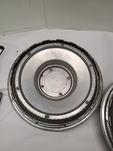 (2) Vintage OEM 1968-1969 Ford Thunderbird 15" Turbine Hubcap Wheel Covers OEM - Picture 21 of 23