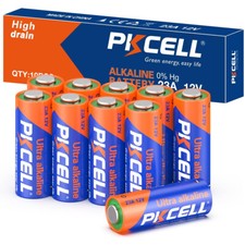 40Pcs 12V 23A Batteries 21/23 L1028 LRVO8 VR22 Alkaline for Security Devices