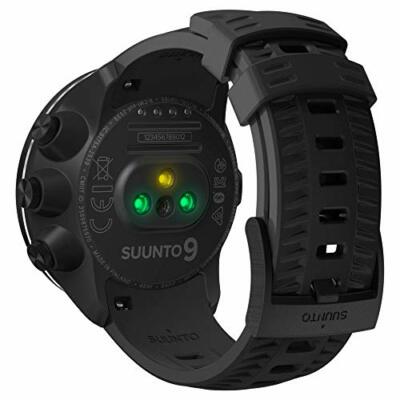 SUUNTO - SUUNTO 9　BLACK Suunto 9 Baro Charcoal Black Titanium – GPS-klocka för