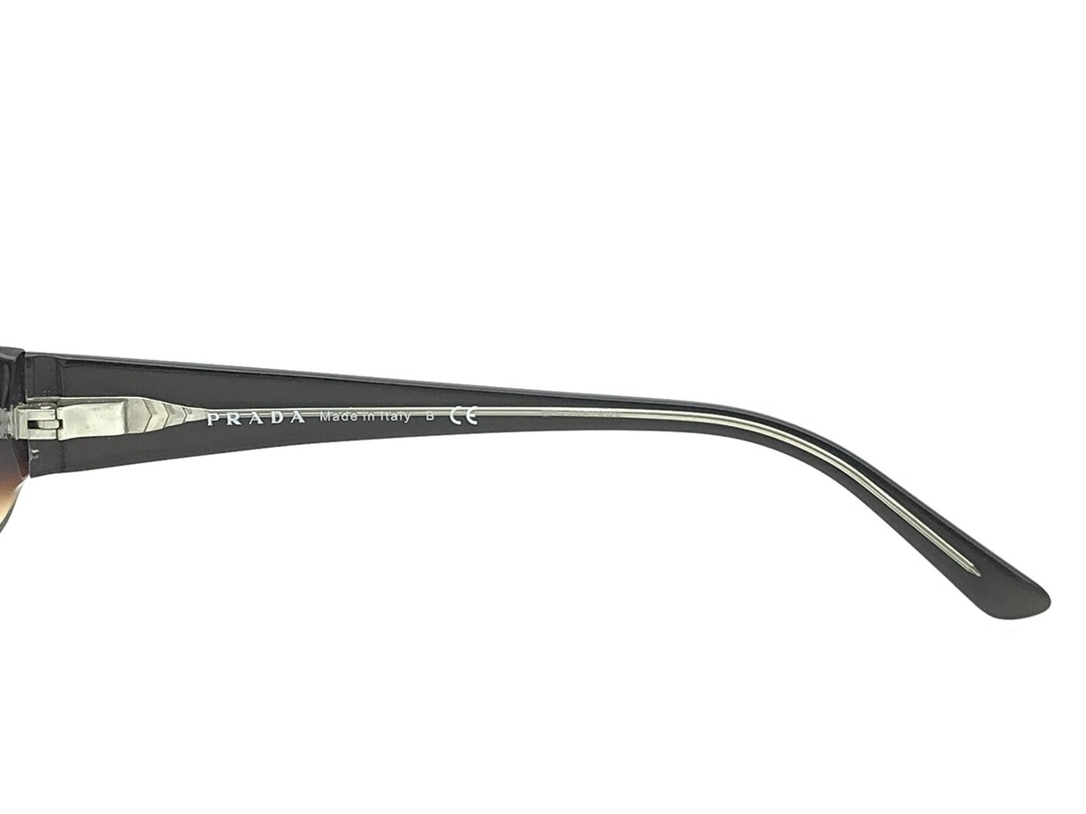 Prada VPR 07M ZXB-1O1 Women's Brown Rectangular Eyeglasses Frame