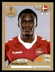 Panini World Cup 2018 (SWISS GOLD VERSION) Pione Sisto (Denmark) No. 267