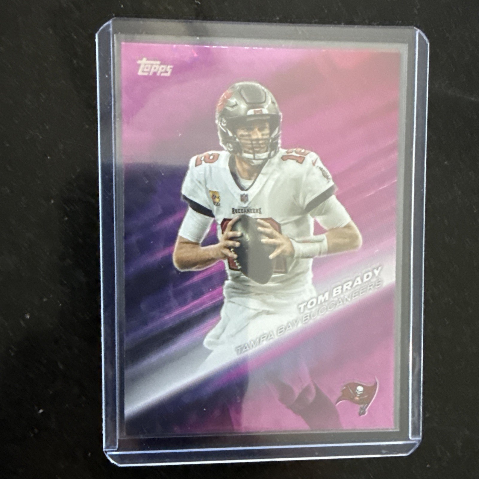 Topps 2026 Flagship Tom Brady Tampa Bay Buccaneers Pink GOTG-1