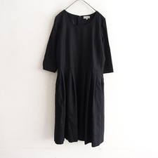 Margaret Howell Womens Dress 2 Black Wool UK British Heritage Tailored Auth