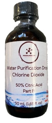 Compass Laboratory Water Purification Drops Part B 50ml