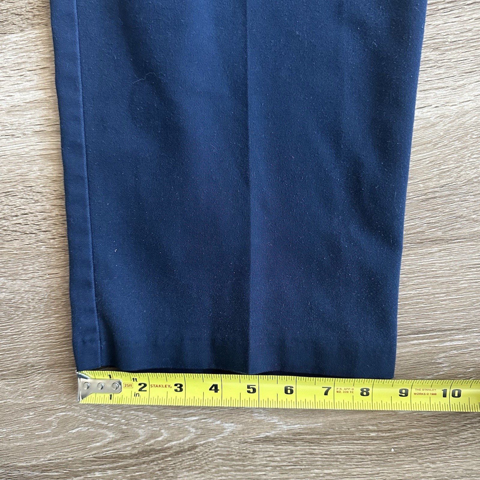 Cintas Work Uniform Straight Leg Cargo  Pants Navy Blue Men’s 34