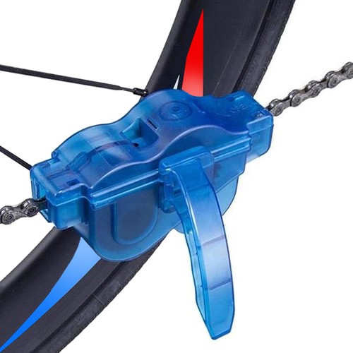 Herramienta de limpieza de engranajes de cadena de bicicleta fregadora con cepillos giratorios juego de limpiador - Imagen 6 de 6