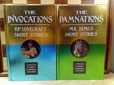 Lot of 2 Ramsey Campbell Edition Damnations/James & Invocation/Lovecraft Stories