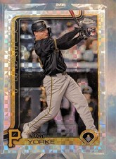 Nick Yorke 2025 Topps Chrome #36 X-Fractors Pittsburg Pirates Rookie