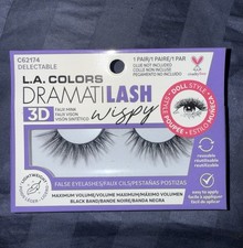 L.A. COLORS DramatiLash Wispy 3D Faux Mink St...