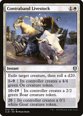 [MTG] Schmuggeltiere (012) (CLB) LP-HP