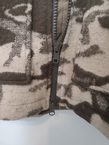 Columbia PHG Wool Blend Jacket Outfitter Camo Hunting Coat Men L Hooded Full Zip - Picture 6 of 16