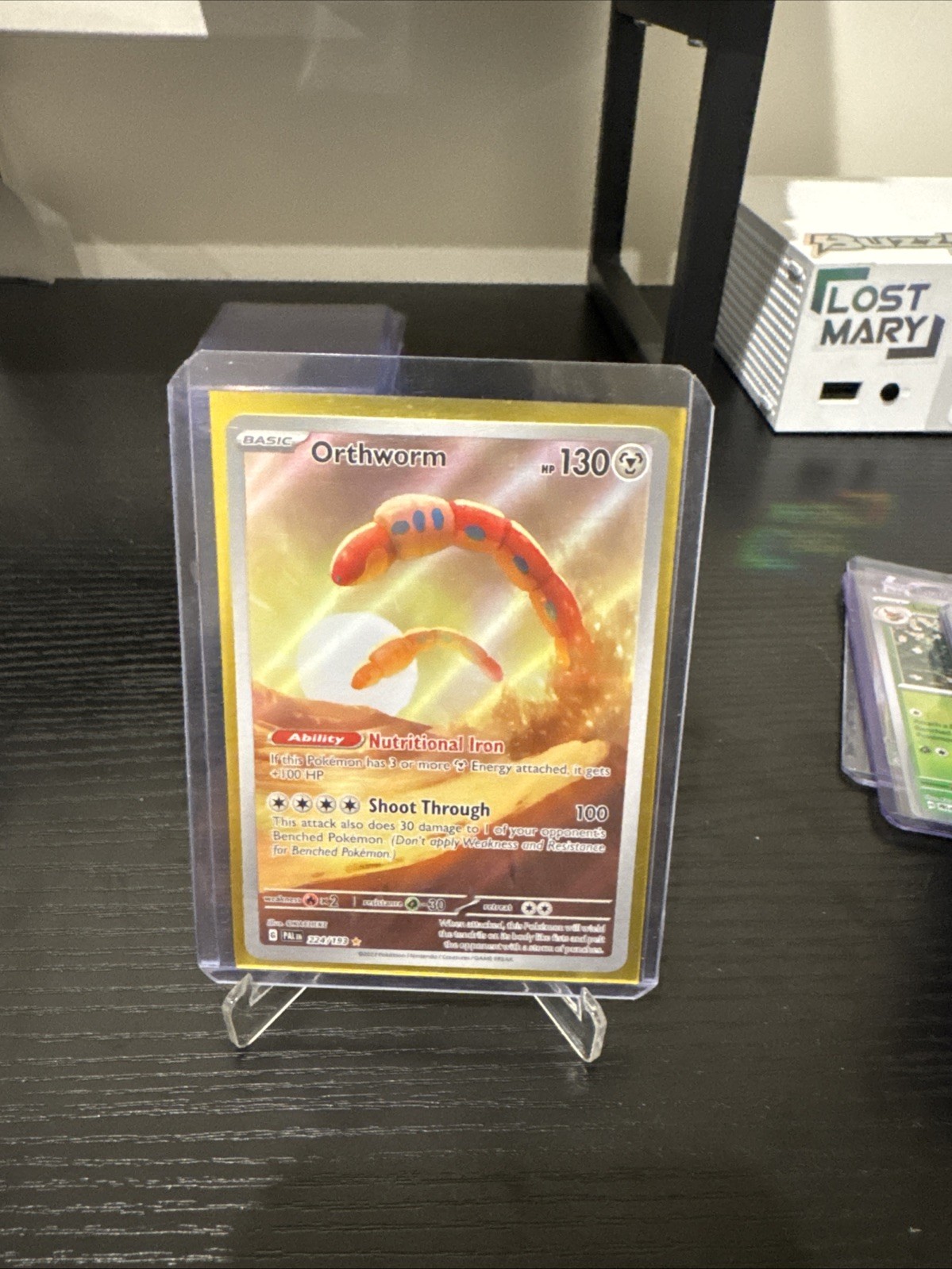 Orthworm 224/193 Sv02: Paldea Evolved Holo
