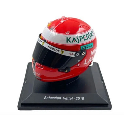 F1 Sebastian Vettel Ferrari 2019 Monaco Lauda Rare Helmet Scale 1