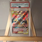 Charizard & Braixen GX Full Art TAG TEAM Ultra Rare Cosmic Eclipse 212 PSA 10