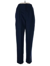 Briggs Women Blue Dress Pants 10 Petites