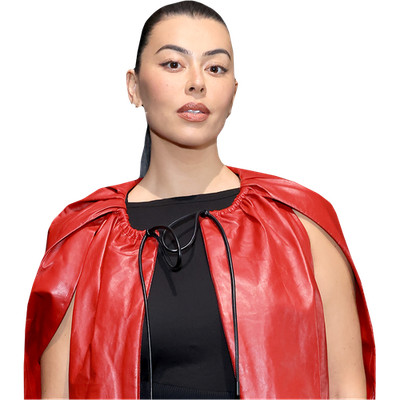 Lauren Chan (rote Jacke) Half Body Buddy Cutout
