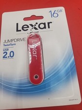 Lexar by Micron 16GB TwistTurn Jump Drive USB 2.0 Brand New Pink