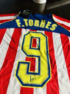Atletico Madrid2004 /05 F.Torres #9 Spiderman Home Retro Soccer