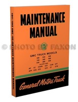 1941-1942 GMC 100-450 Truck Shop Manuell Pickup Suburban Reparatur Service Buch