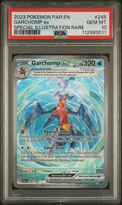 PSA 10 Garchomp ex SIR Paradox Rift 245/182 Holo Pokemon Card | eBay