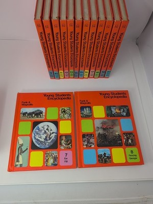 1972-73 Young Students Encyclopedia Complete Set 1-20 Hardcover