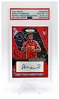 2023-24 Panini Prizm Amen Thompson Choice Red Prizm Auto RC PSA GEM MT 10/10