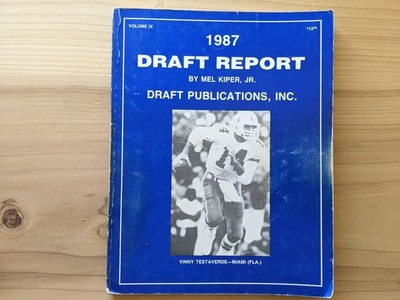 Mel Kiper Jr. - NFL Draft Report 1987 Vinny Testaverde Jim Harbaugh Mark Ingram