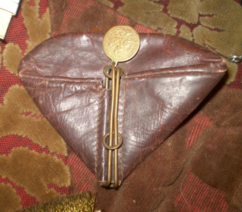 Saint George and the Dragon leather Rosary pouch?