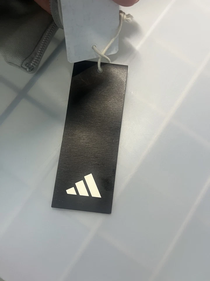 Camiseta deportiva Adidas Basketball One FL unisex de gran tamaño gris metal cremallera completa 3XL Foto 4 de 4