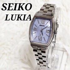 SEIKO LUKIA Radio Solar Tonneau Shape Limited Edition 1B22 0AP0 Limited
