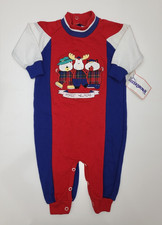 Vintage BUSTER BROWN Forest Helpers Bodysuit, Baby Boy 6-9 Months, Made in USA