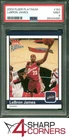 2003 FLEER PLATINUM #183 LeBRON JAMES RC CAVALIERS #/750 PSA 9