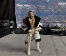 WWE Mattel CUSTOM Ultimate Edition Seth Rollins Wrestlemania 41 Gold and White