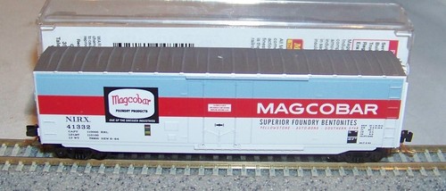 MICROTRENES ESCALA N MTL PUERTA ENCHUFE 50' CAJA ESTÁNDAR COCHE MAGCOBAR NIRX CARRETERA 41332 | Zustand: Used