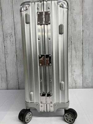 Rimowa Lufthansa Classic Silver 4 wheels Carry Case Suitcase From