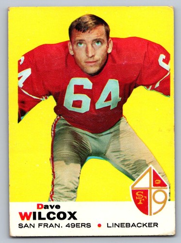1969 Topps #44 Dave Wilcox San Francisco 49ers