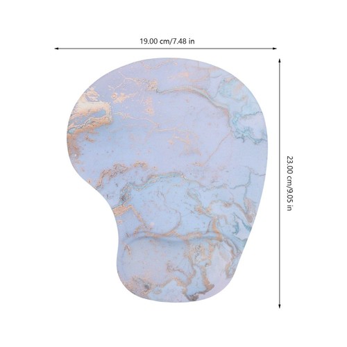Marble Mouse Pad Hand Holder Office Mousepad Ergonomic Large for Desk - Afbeelding 10 van 12