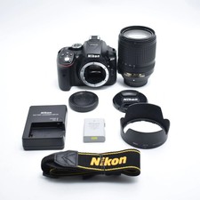 B#11335 Nikon Digital SLR Camera D5300 18-140VR Lens Kit Black D5300LK18-1 【NEW】
