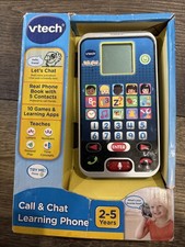 VTECH Call Chat Learning Phone 10 Games Learning Apps NEW 2-5 years