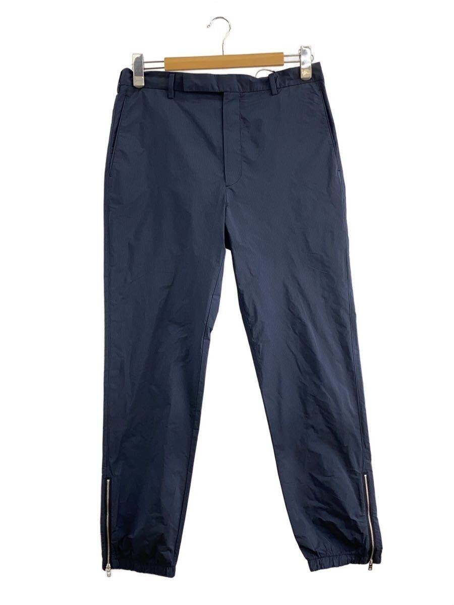 PRADA Slacks Triangular Patch Jogger Pants 48 Pol… - image 1