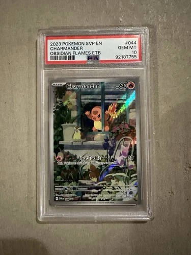Pokémon Charmander 044 Scarlet & Violet Promo Holo PSA 10 2023 English Card