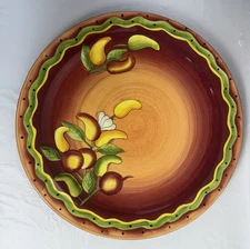 15" Gates Ware Laurie Gates Sante Fe Chili Peppers Extra Large Serving Platter