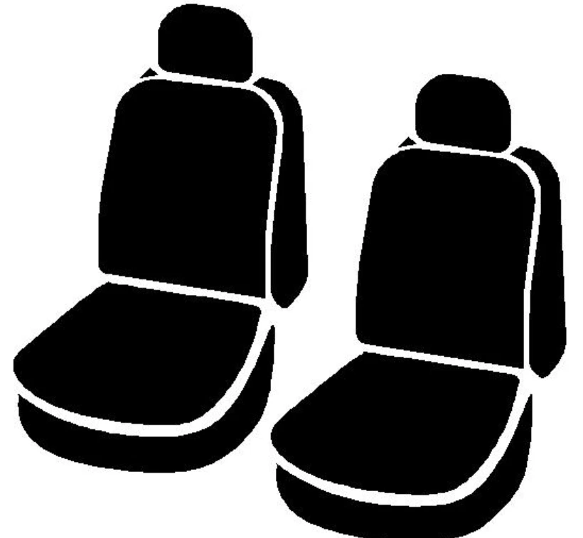 FIA OE301 Gray Custom Fit Center Seat Cover – Semi-Custom OE Tweed Style - Image 3 of 3