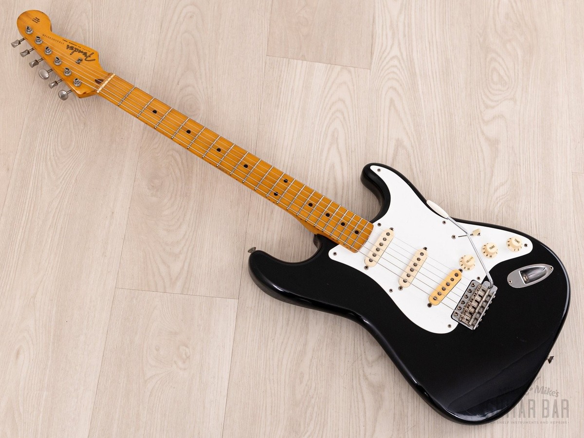 1983 Fender '57 Stratocaster JV ST57-85 Black w/ USA Fullerton