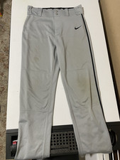 Nike Fit Baseball Pants Youth XL Grey